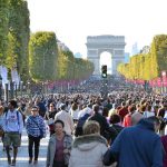 Les Champs-Élysées, dimanche 27 septembre lors de la journée sans voiture.