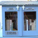 Une bibliothèque de rue à Meschers.