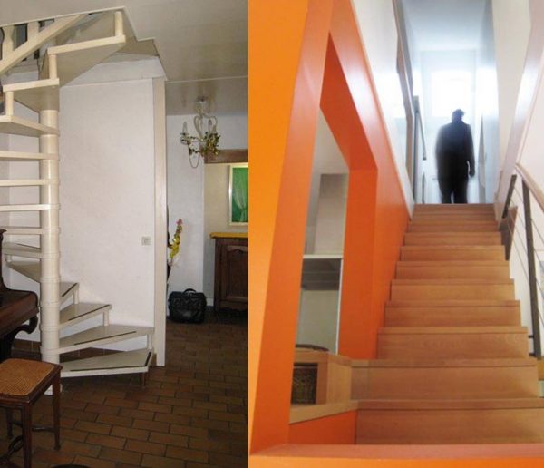 Avant / Après :  demeure traditionnelle transformée en maison d'architecte