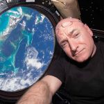 Scott Kelly a passé 340 à bord de la station spatiale internationale.