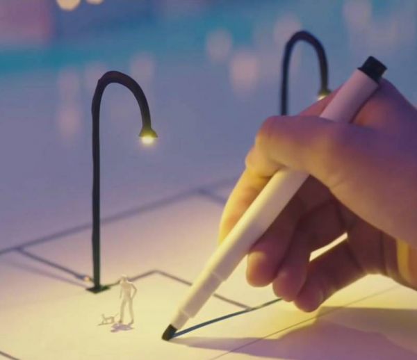 Un stylo pour dessiner des circuits imprimés