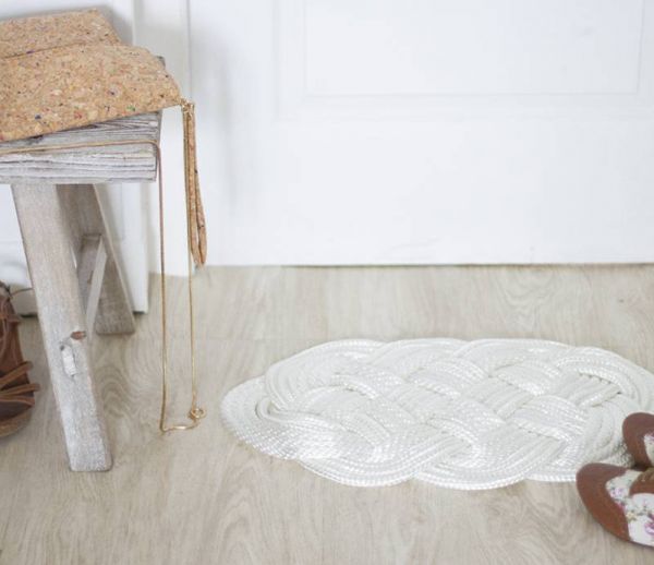 DIY : Fabriquer un tapis tissé pour habiller votre entrée