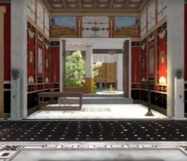 Visitez une maison romaine en 3D