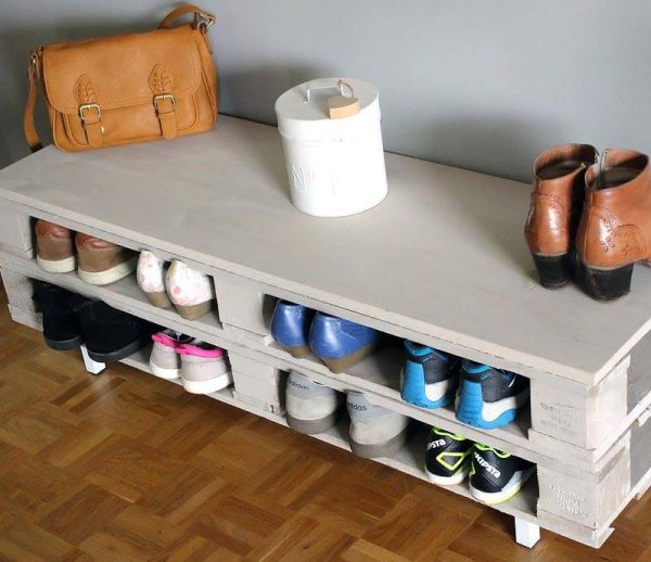 DIY : Fabriquez un range-chaussures très pratique en palette
