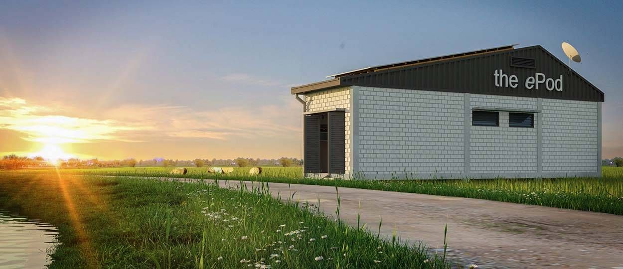 Une maison écologique avec wifi pour 8 000 euros