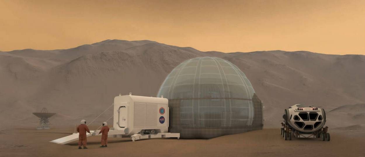 Voilà à quoi ressemblera la première maison sur Mars