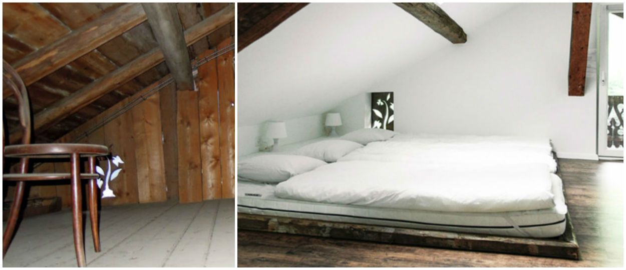 Un vieux chalet suisse transformé en magnifique demeure moderne