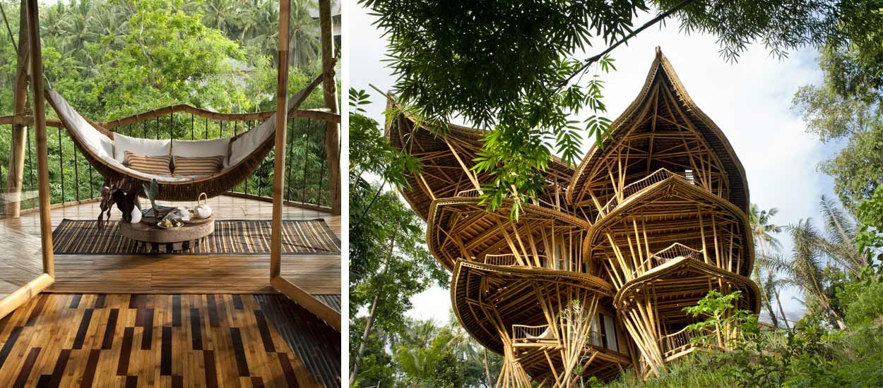 Admirez ces incroyables maisons en bambou, majestueuses et durables