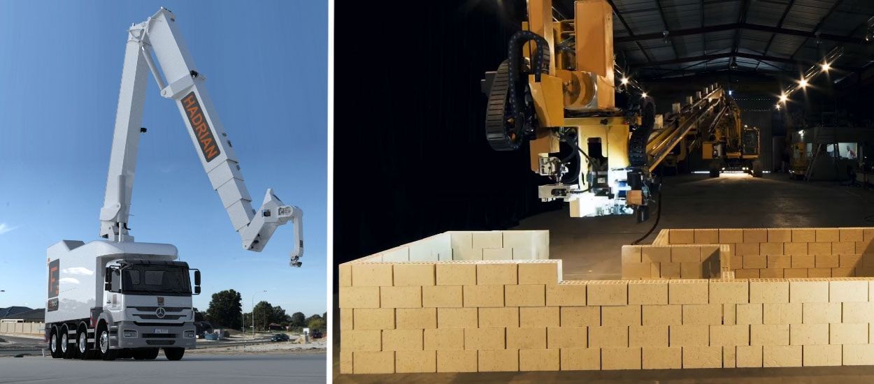 Ce robot-maçon construit (tout seul) une maison en 2 jours