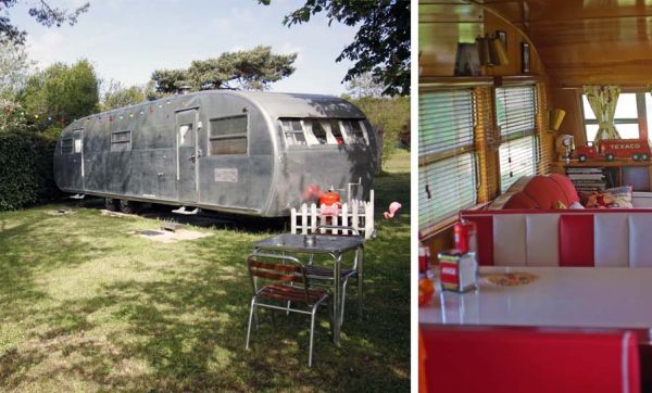 Visite rétro : une caravane américaine 50's entièrement rénovée par un passionné