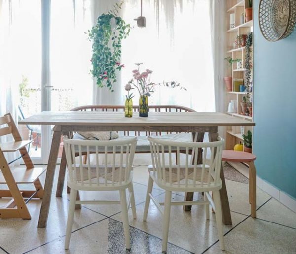 Tuto : Fabriquez une belle table pour salle à manger esprit rustique et contemporaine
