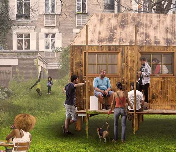 Des tiny houses dans nos jardins pour accueillir les personnes réfugiées