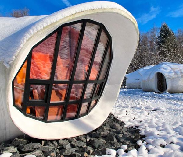 Ces maisons bulles imaginées par un célèbre architecte sont à vendre dans les Vosges !