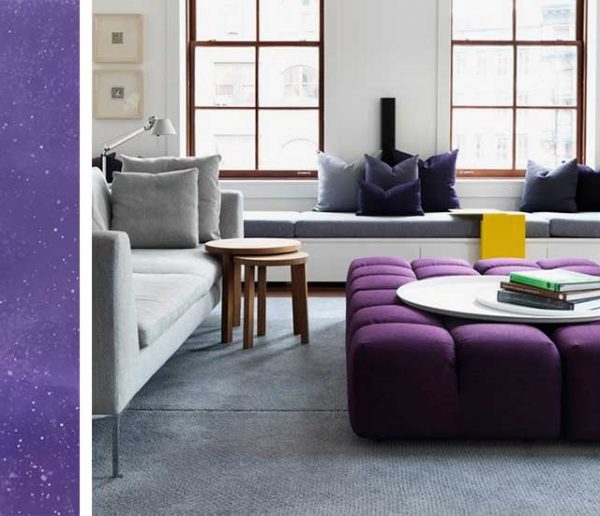 19 idées pour intégrer la couleur de l'année, le Pantone Ultra Violet dans sa déco !