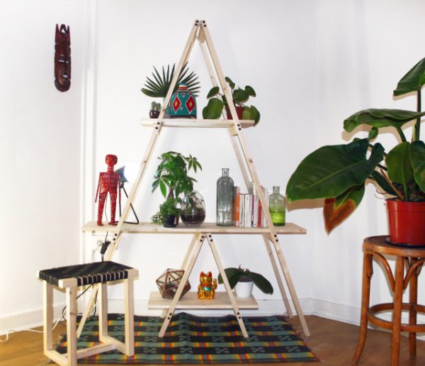DIY : Fabriquez une étagère échelle pour mettre en valeur vos plantes