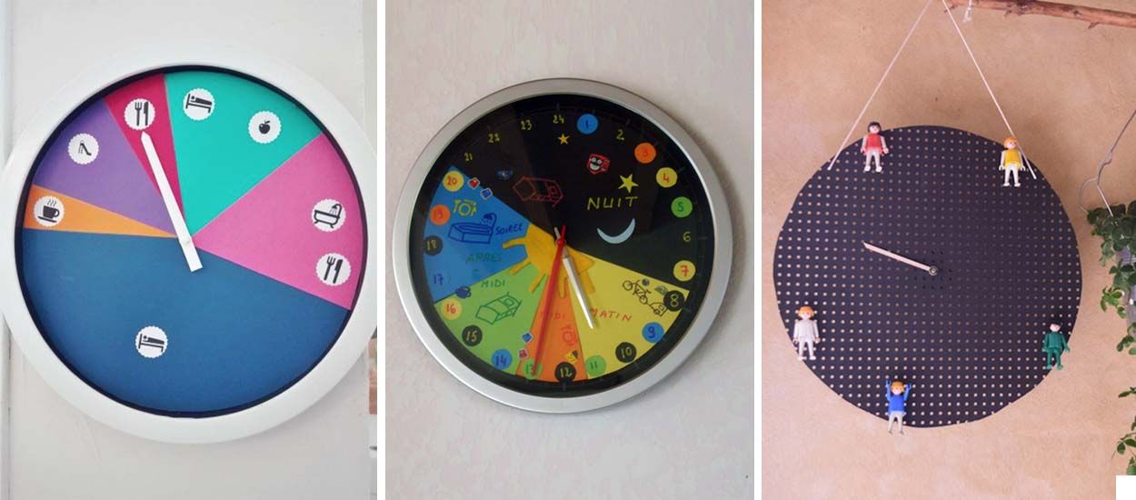 Montessori : ces horloges aident vos enfants à se repérer dans le temps