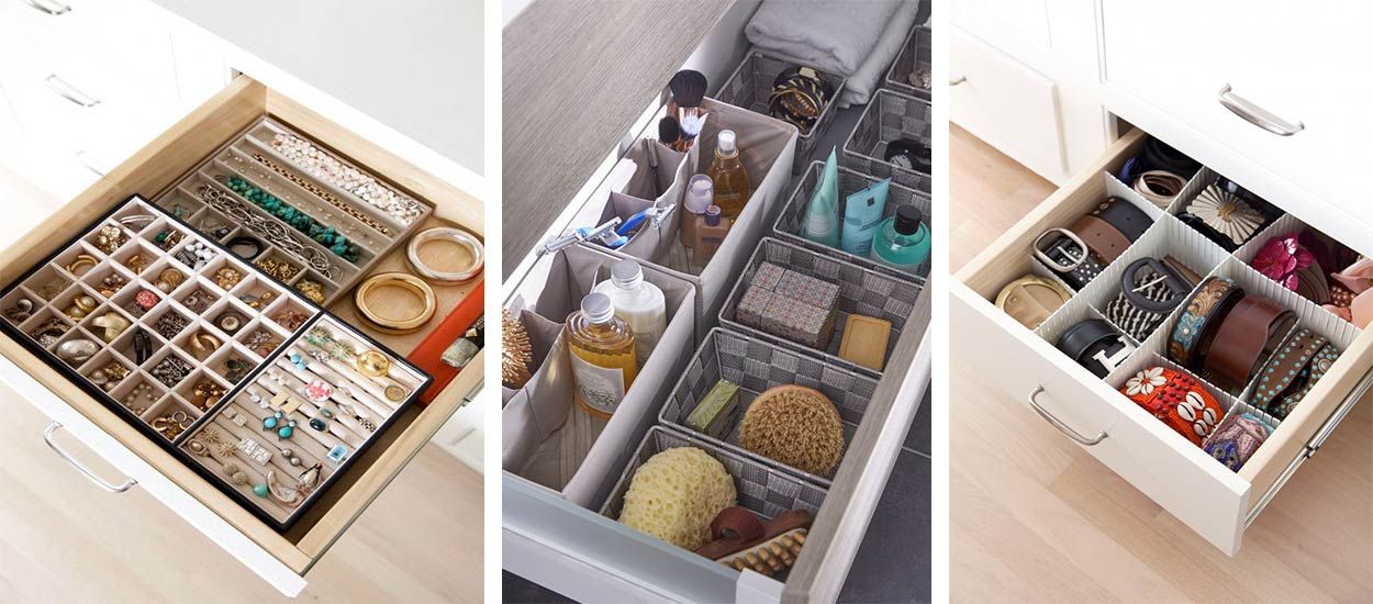 11 idées astucieuses pour optimiser le rangement de vos tiroirs