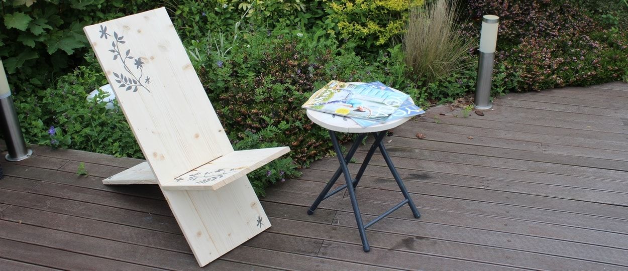 Tuto : Fabriquez un siège de Viking avec une simple planche de bois pour 25 euros