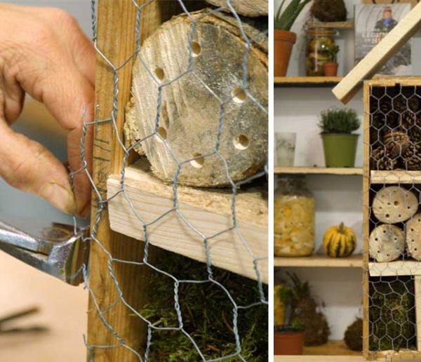 Tuto : Fabriquez un hôtel à insectes et favorisez la biodiversité dans votre jardin