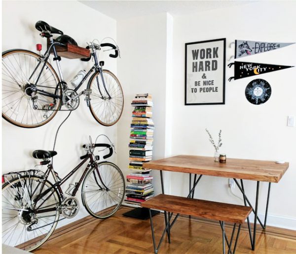7 conseils de pro pour ranger son vélo en appartement et gagner de la place !