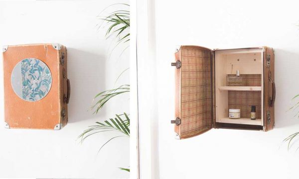 Tuto : Fabriquez une armoire vintage à partir d'une valisette pour une poignée d'euros