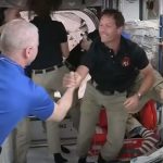 L'astronaute Thomas Pesquet arrive dans la station spatiale ISS
