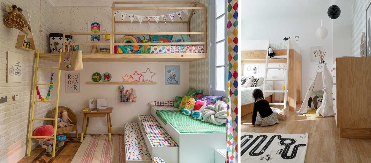 6 chambres partagées qui vont faire rêver vos enfants