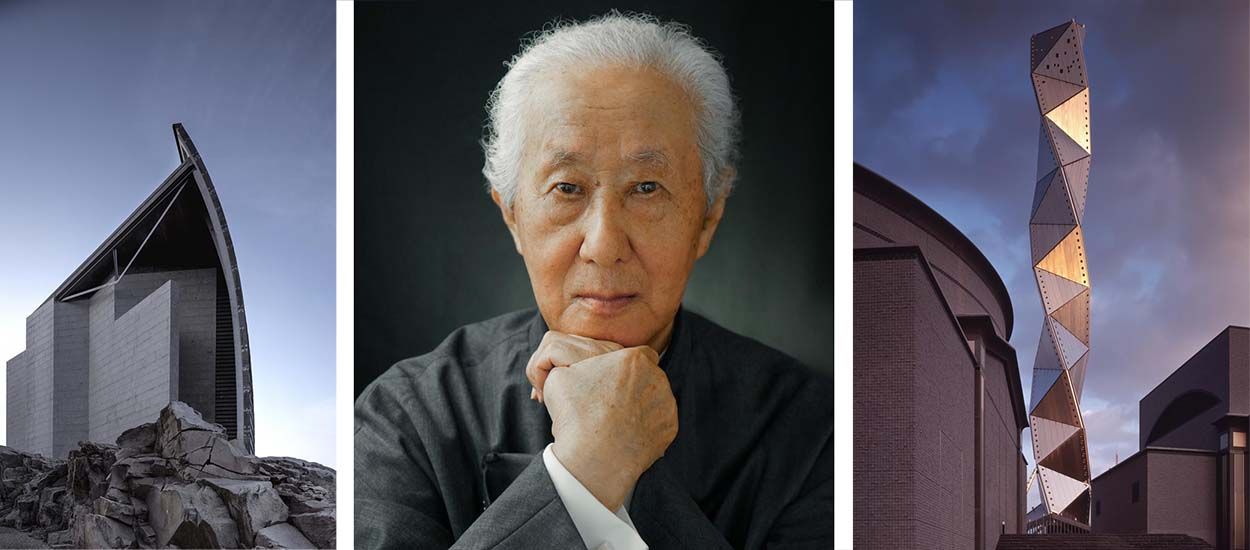 Découvrez les plus beaux bâtiments de l'architecte japonais Arata Isozaki, prix Pritzker 2019