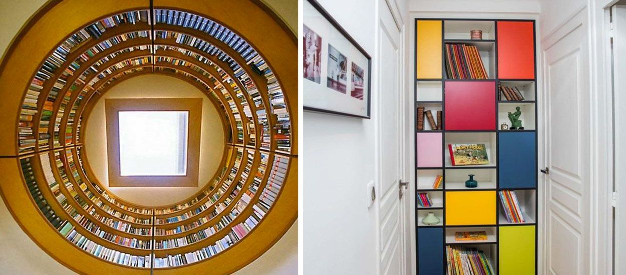 Ces bibliothèques vont vous bluffer par leur originalité et leur design