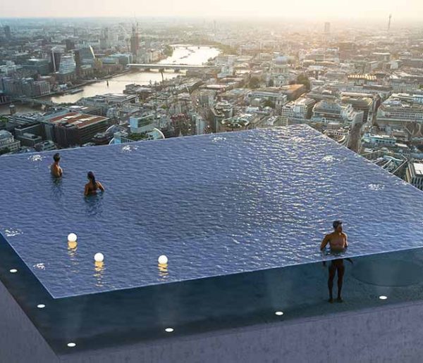Vous pourrez bientôt vous baigner au sommet d'un gratte-ciel à Londres