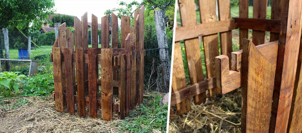 Tuto : Fabriquez un petit bac à compost en bois de palette pour votre jardin