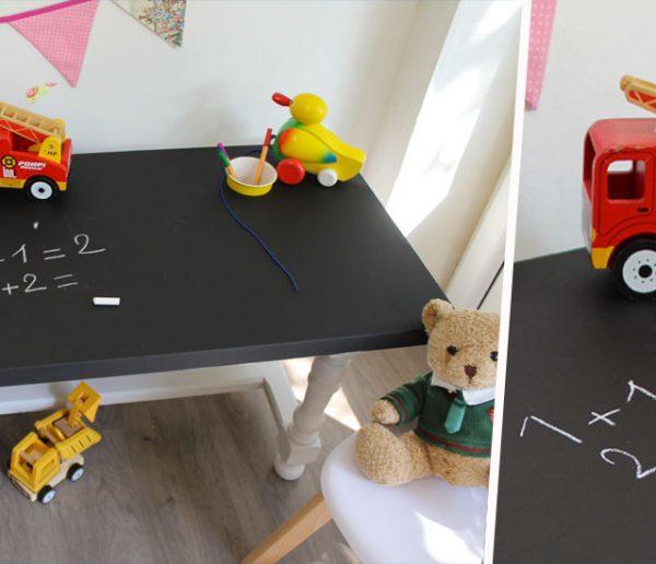 Tuto : Transformez une table basse en table de jeu pour enfant