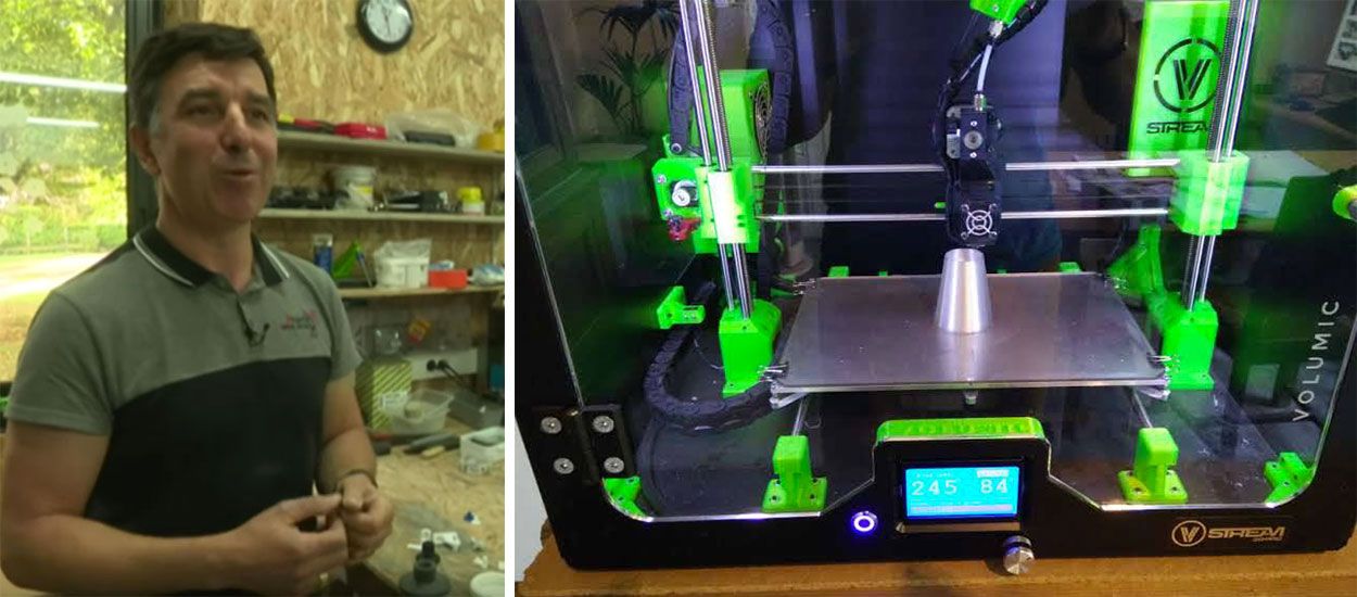 Ne jetez plus vos objets cassés, cet ingénieur les répare avec son imprimante 3D