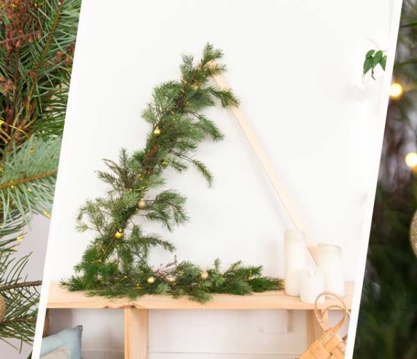 Tuto : Fabriquez un sapin de Noël alternatif et minimaliste !