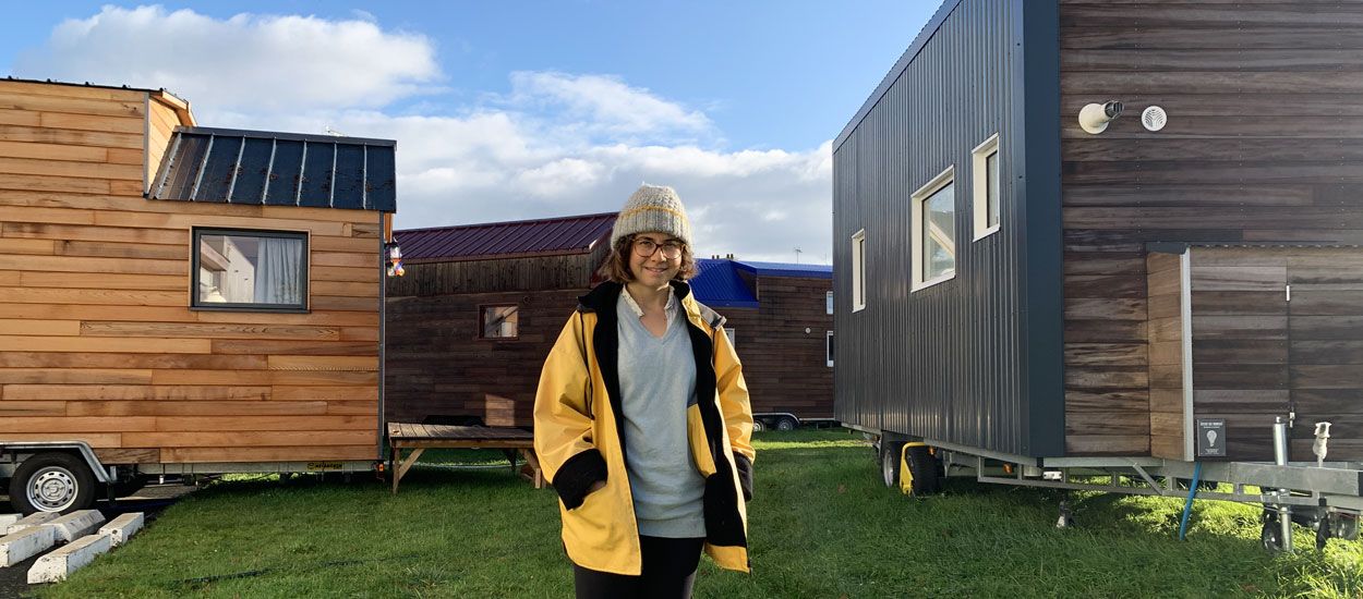 À 25 ans, Aurélie a créé le premier village de tiny houses en France
