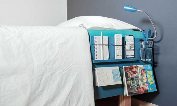 Tuto : Fabriquez un organisateur de lit pour petits espaces