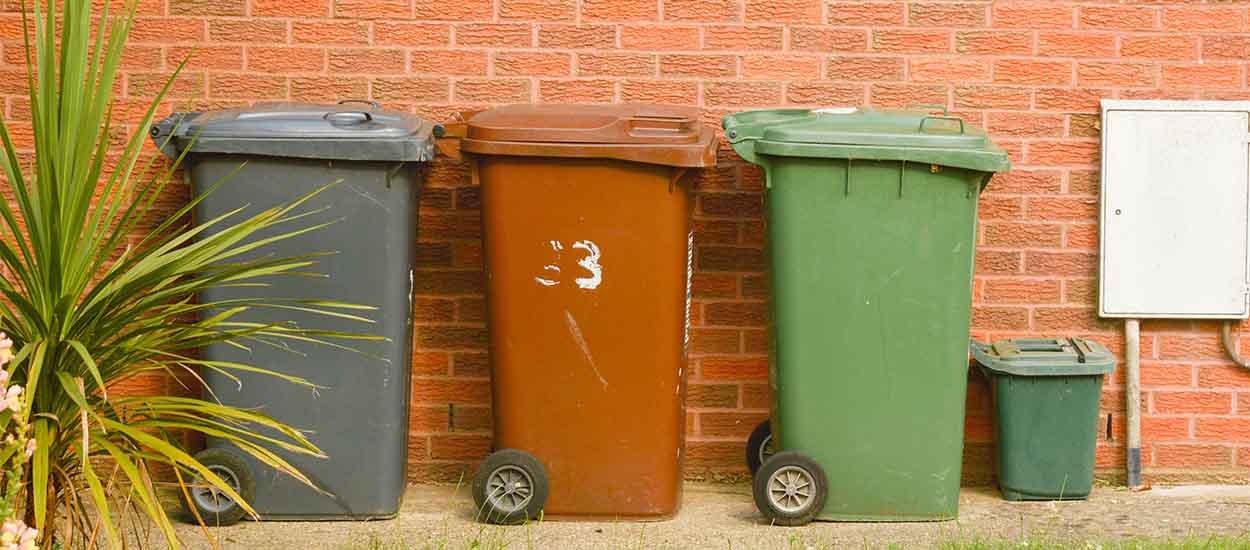4 façons sympa de cacher sa poubelle d'extérieur