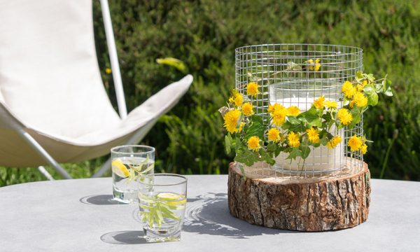Tuto : Fabriquez un bougeoir récup' à fleurir pour votre balcon ou votre jardin