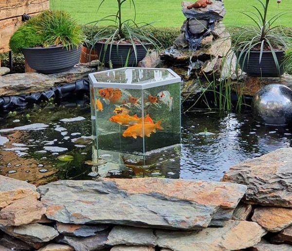 Tuto : Fabriquez une tour à poissons pour embellir votre bassin