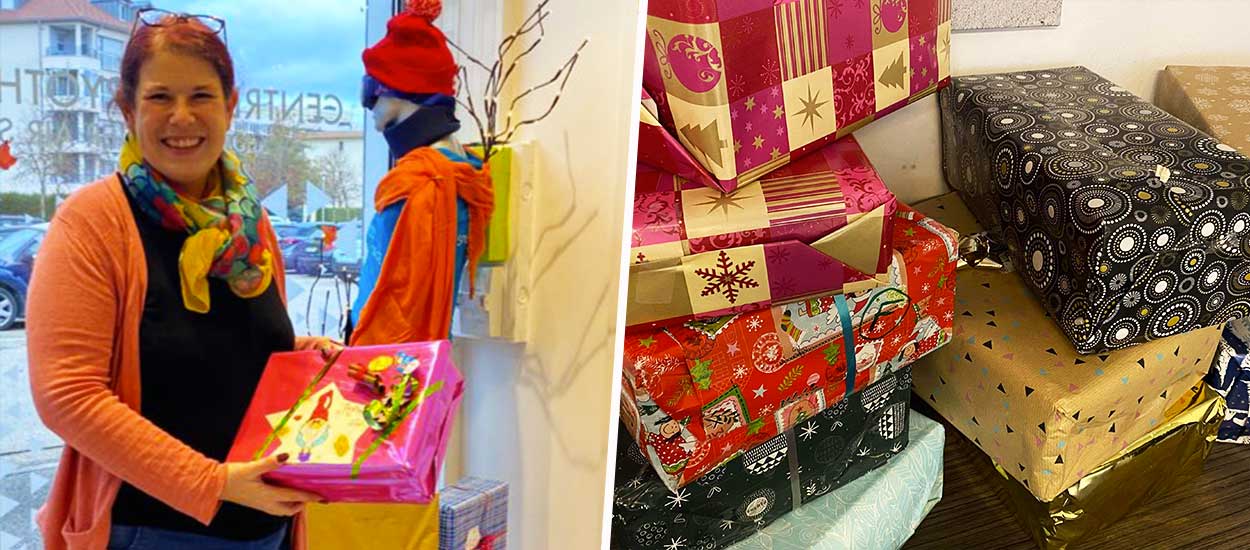 Les boîtes de Noël : grâce à son initiative, des cadeaux vont être offerts aux plus démunis dans toute la France