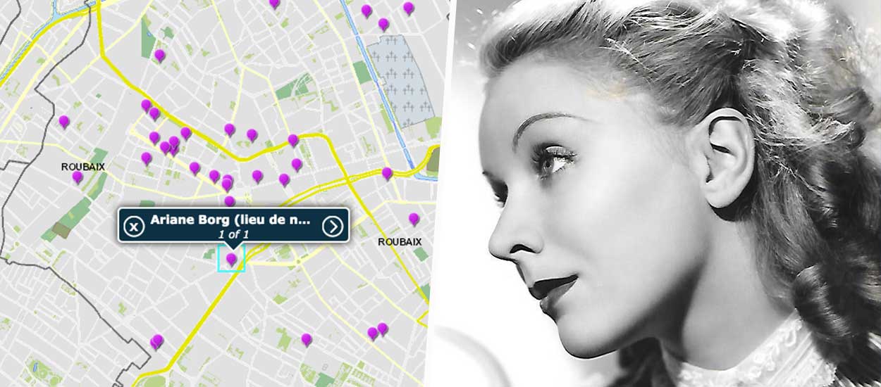 La ville de Roubaix a créé une carte interactive pour rendre hommage à son matrimoine