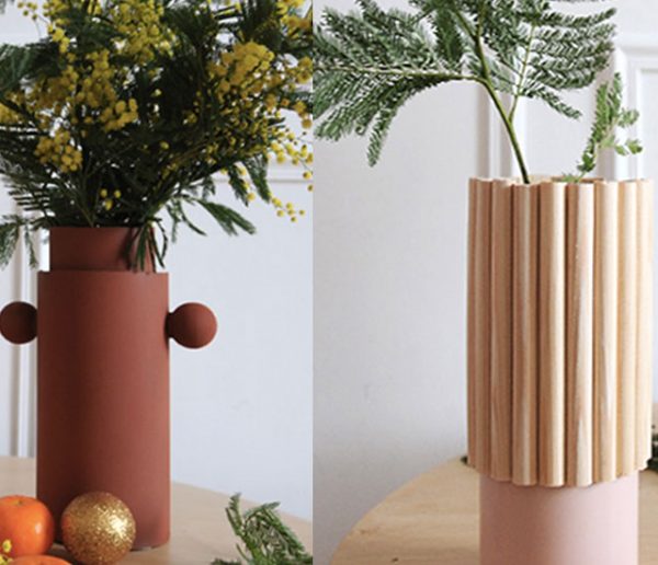 Tuto : Fabriquez un trio de vases tendance 