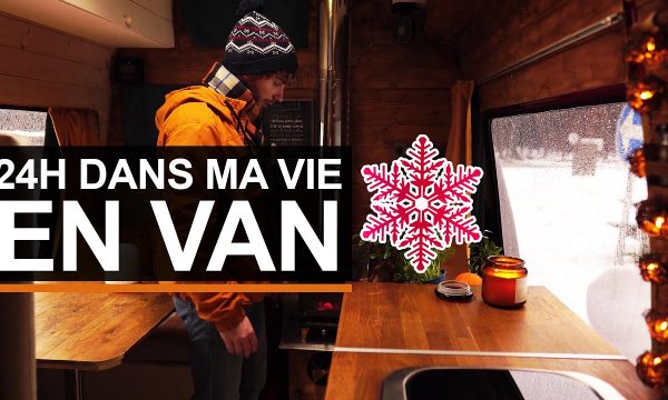 Vivre dans un van en hiver : il nous partage son quotidien en vidéo