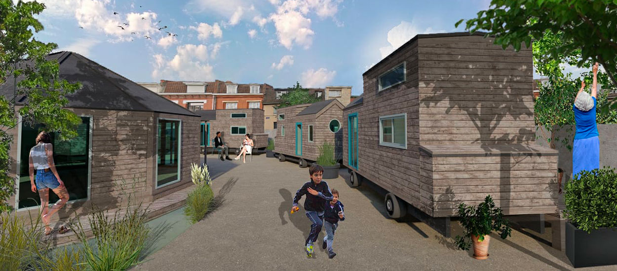 Cette asso lilloise construit un village de tiny houses solidaire pour y loger des personnes démunies
