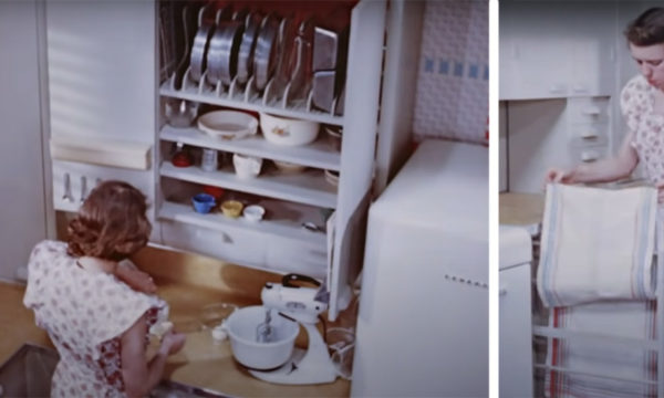 10 idées d'aménagement à piquer à cette cuisine des années 50 pour vous faciliter la vie