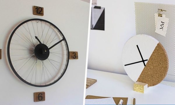 Déco : 12 tutos originaux pour fabriquer une horloge unique